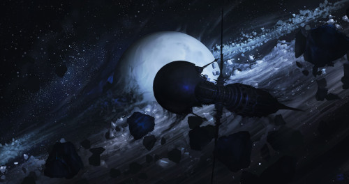 In The Abyss Of Space By Dmitrii Ustinov
