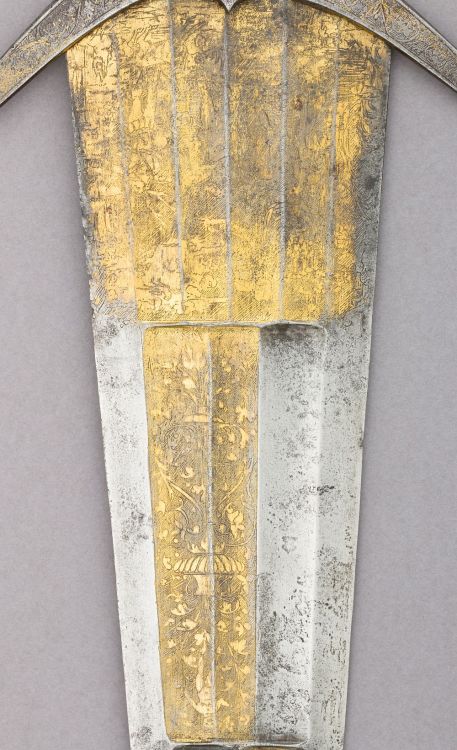 art-of-swords:Cinquedea DaggerDated: circa 1500Geography: possibly Emilia (Italy)Culture: Italian, p