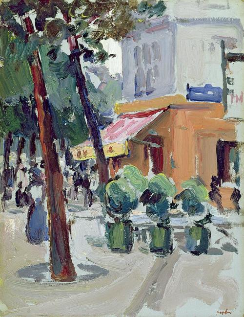 Luxembourg Gardens     -    Samuel John Peploe  1910-12Scotish  1871-1935