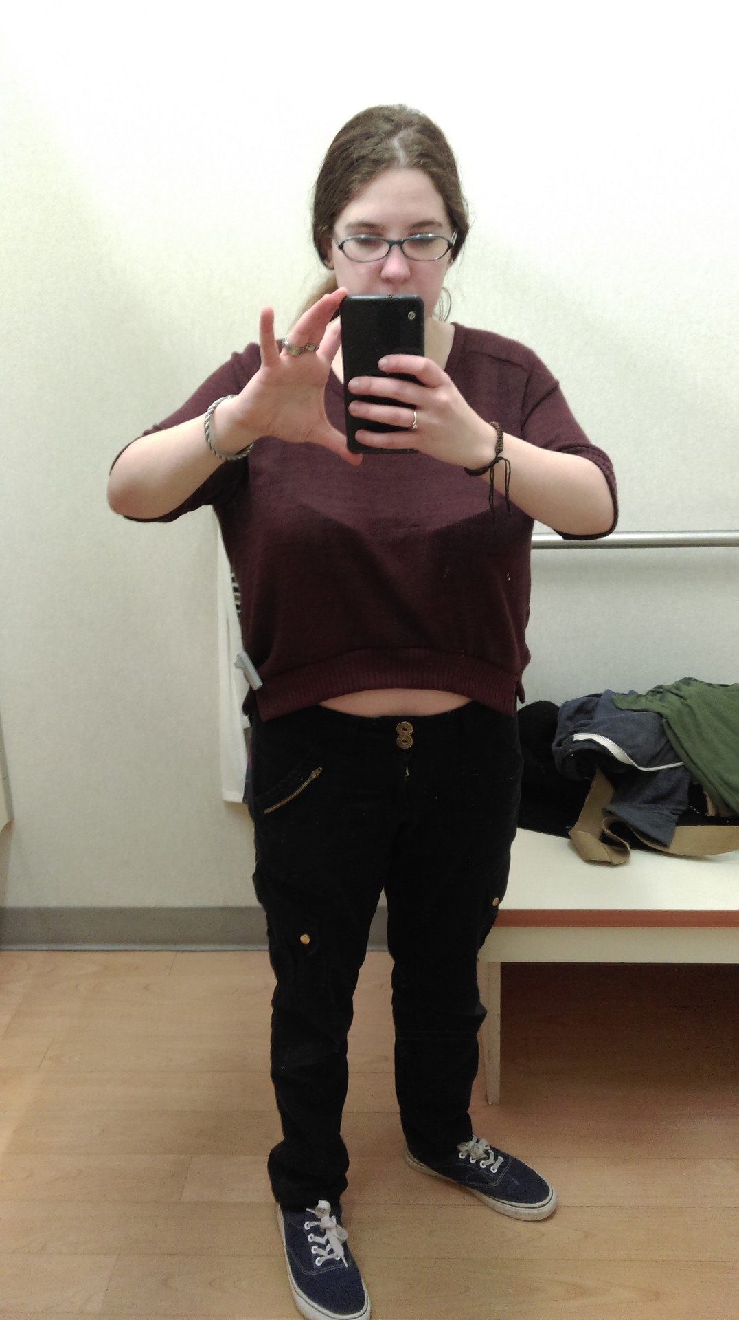 hottallandginger:  new shirts featuring period bloat and work fitting room  Submit