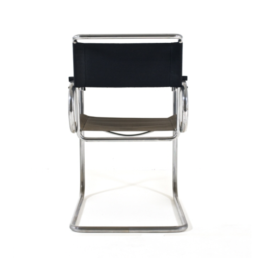 Marcel Breuer, chair B46, first produced 1930 by Thonet. Museo Nacional de Artes Decorativas, Vallad
