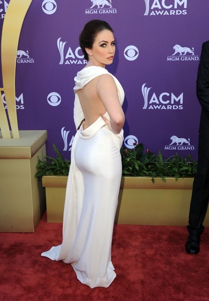 Hannah Blaylock at The 2012 ACM Awards Gawd, that her in that dress..