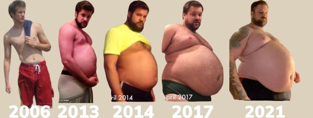 thatonebigchub:Someone became a big round fat man!