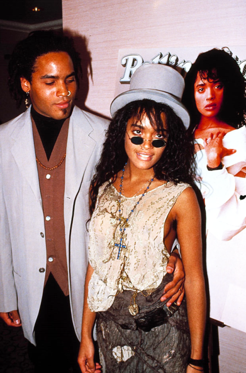 vintageeveryday:Beautiful photos of Lisa Bonet and her husband Lenny Kravitz during their marriage.O