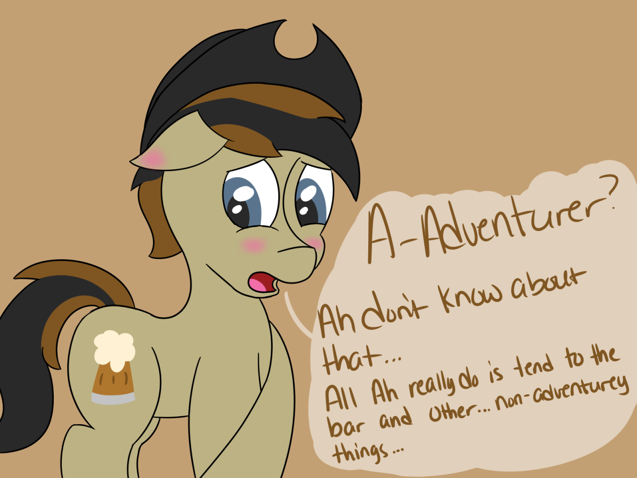 D’aww, still a cutie either way~ :3