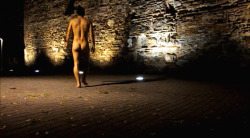 urbannudism:  hamam #1_ naked body and a stonewall the video  http://vimeo.com/81260955 