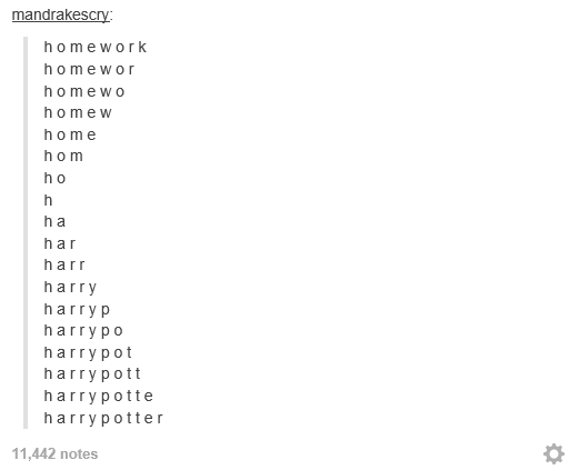 hugvvarts:favourite harry potter text posts on tumblr -&gt; part 1 - potter fandom