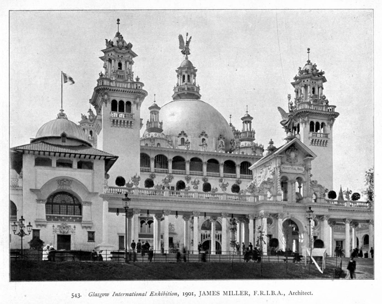 At the Glasgow International Exhibition, 1901