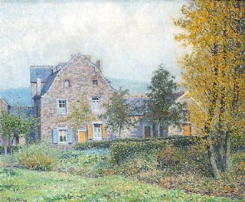 Landscape - Juliette WytsmanBelgian painter, 1866-1925 Impressionism