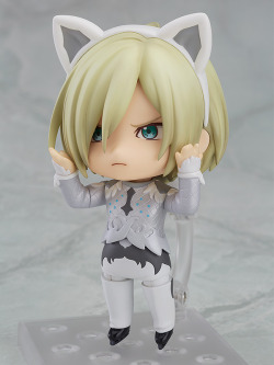 goodsmilecompany:   [PRE-ORDER] Nendoroid Yuri Plisetsky ❤⃛ヾ(๑❛ ▿ ◠๑ ) ✨ http://www.goodsmile.info/en/product/6598 ✨ From Yuri!!! On Ice comes a Nendoroid of the russian fairy, Yuri Plisetsky! Option parts includes the cat ear alice