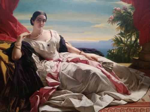 Franz Xaver Winterhalter - Portrait of Leonilla, Princess of Sayn Wittgenstein (1843)