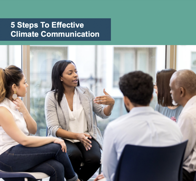 ecoamerica:ALTDo you want to talk about climate change but you’re not sure where to start? ecoAmerica can help. Check out our climate action sheet, 5 Steps to Effective Climate Communication. It provides steps to help you craft emotionally resonant,