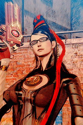 dailybayonetta:  Bayonetta + being done with everything and everyone
