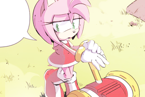 sonikkuann:“I did not account for how much Amy Rose has grown”