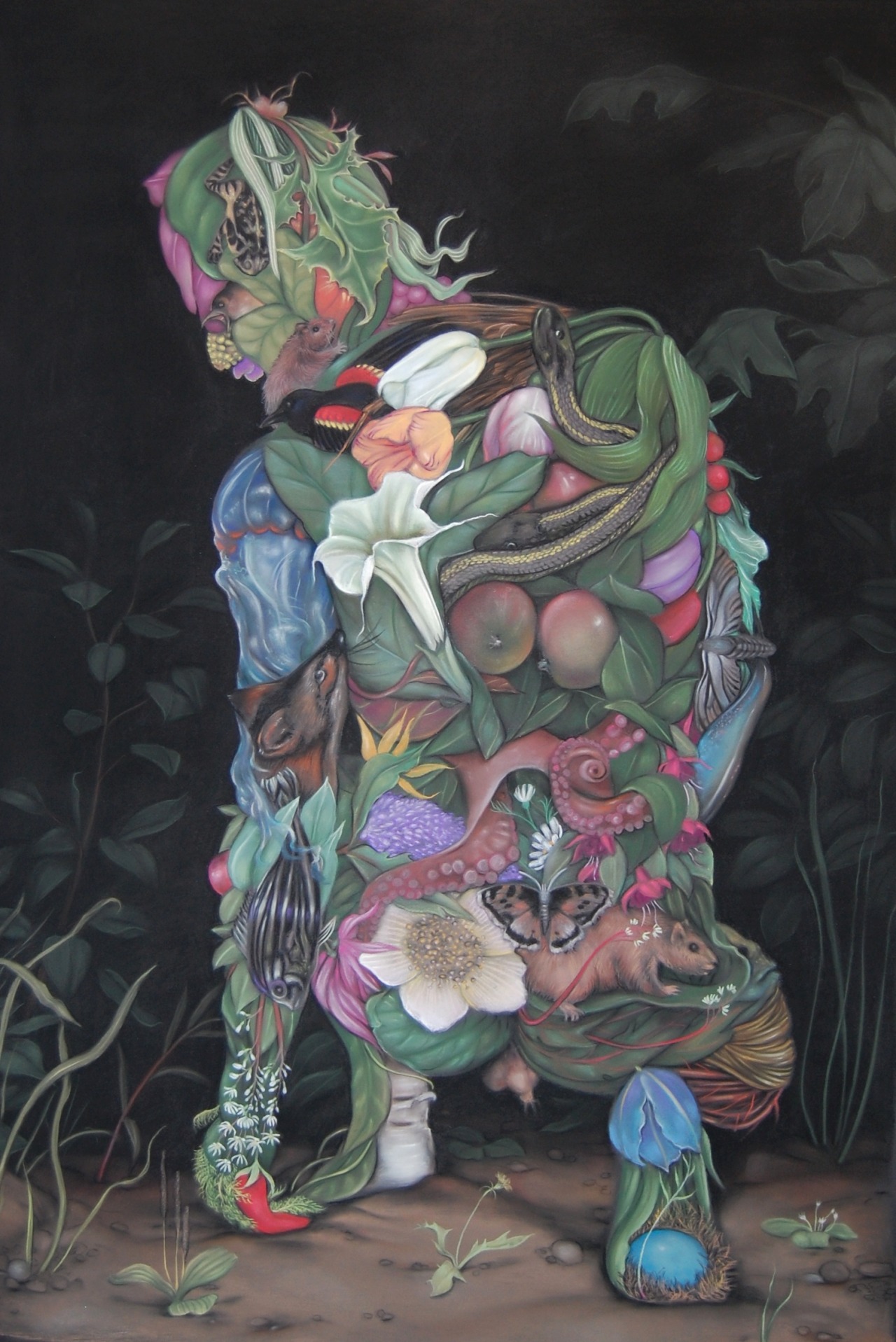 supersonicart:  Zachari Logan’s “Grotesques” at Roq La Rue.Opening this Thursday,