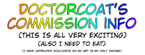 doctorcoat:updating ye olde commission post!! im trying something new and using google forms to mana