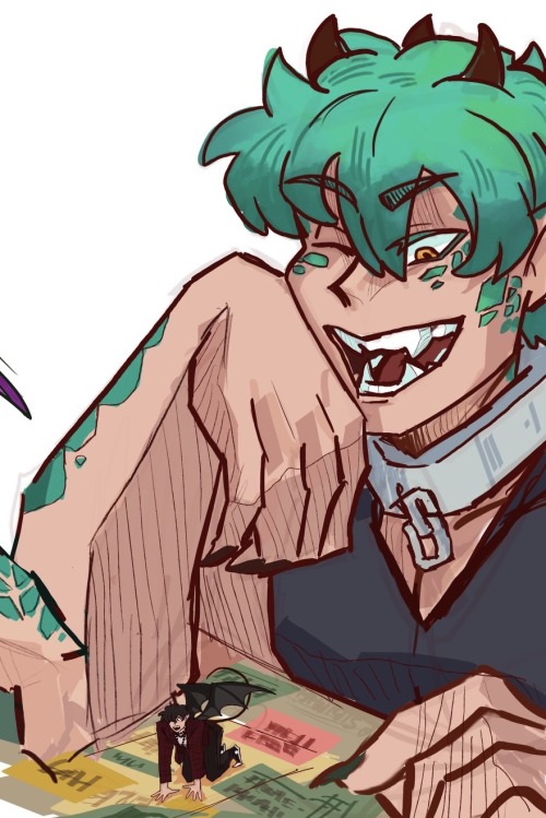 Did Some Doodles Of @dekameter Boi Kai~ I Had Fun Drawin This :>
