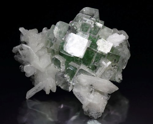 &ldquo;Disco Ball&rdquo; Apophyllite, Stilbite and Scolecite -  Rahuri, Ahmadnagar District, Maharas