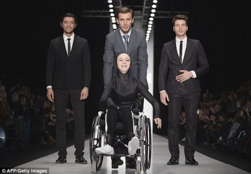 trebled-negrita-princess: myvoicemyright: Breaking down barriers: Russian designers present catwalk 