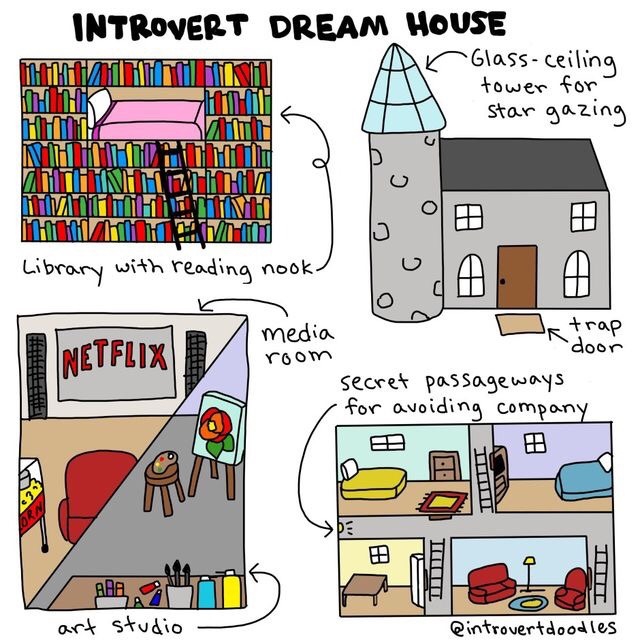 cosmicastrogazer:  truths-ofbeing-anintrovert: i want it The dream