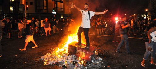 postracialcomments:   San Francisco upheld two baseball traditions Wednesday night: