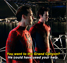 Tobey Maguire & Andrew Garfield As Peter 2 & Peter 3 — Spider-Man: No Way Home | 2021 Dir. Jon Watts