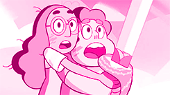 hydrangeahills: endless list of otps → connie maheswaran and steven universe (steven universe)  ↳ “we’re a team! she’s the strawberry…” // “…and he’s the biscuit!”