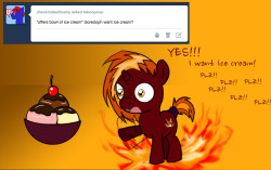 taboopony:  quite excitable isnt he?  D'aww~