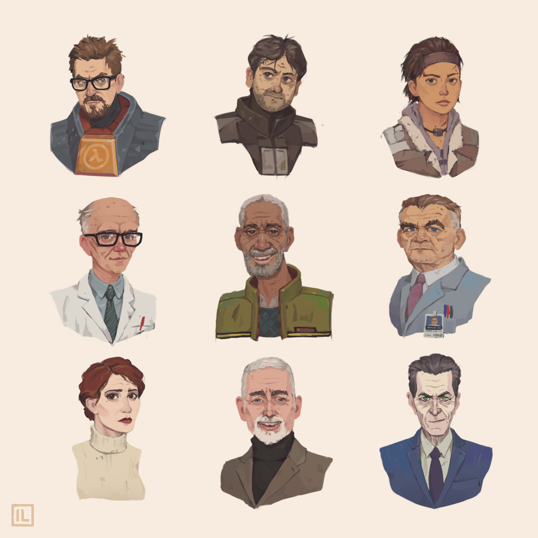 Half Life 2 Character Models by leebyrne on DeviantArt