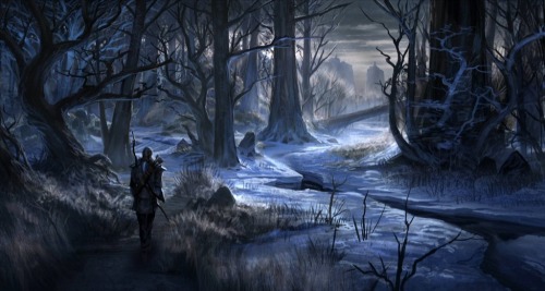 ladynerevar:Elder Scrolls Online, Wrothgar concept art. I’ve not yet seen this tumbld, so I thought 