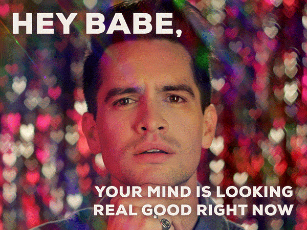 brendonuriesource:  Brendon’s new gifs by GiphyPop.  