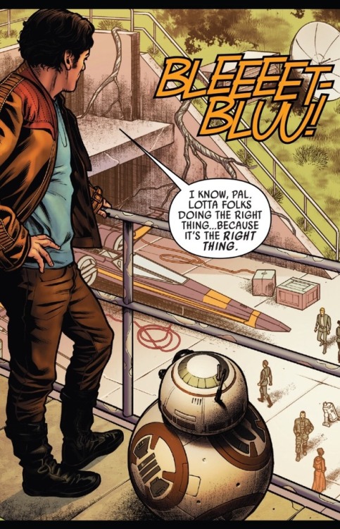 poealsobucky:“It’s not about me. It’s about everyone else.”[Poe Dameron #14, Marvel Comics]