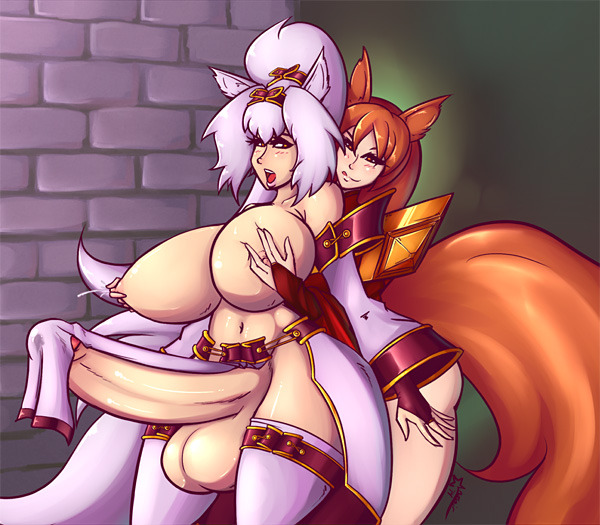 futanariobsession:  Manami and Horori by Einaralsmer See more shemale and futanari