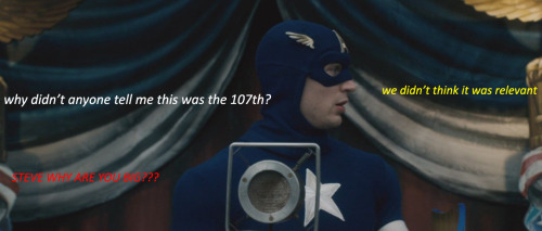 officerbobrovsky:alexisthenedd:behindthefourthwall:What if Bucky hadn’t been captured?Steve why are 