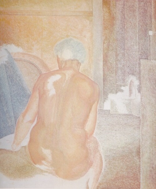 terminusantequem:Lionel Lemoine Fitzgerald (Canadian, 1890-1956), Nude in an Interior. Oil on canvas