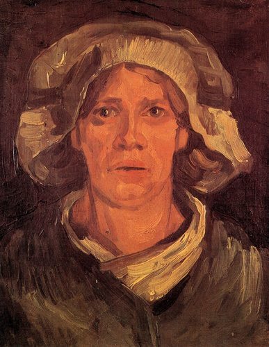 Sex artist-vangogh:  Head of a Peasant Woman pictures