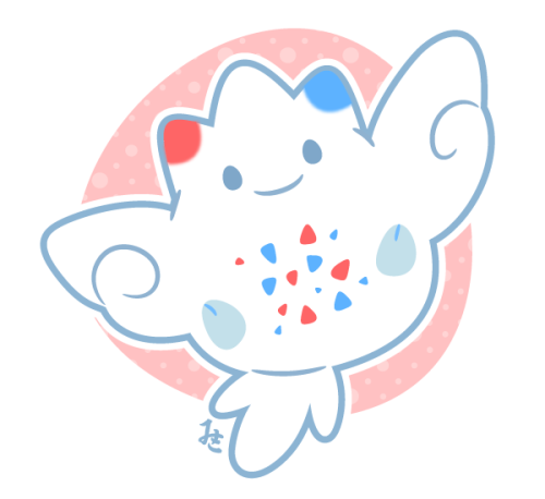 zombiemiki:My first time attempting Togekiss!