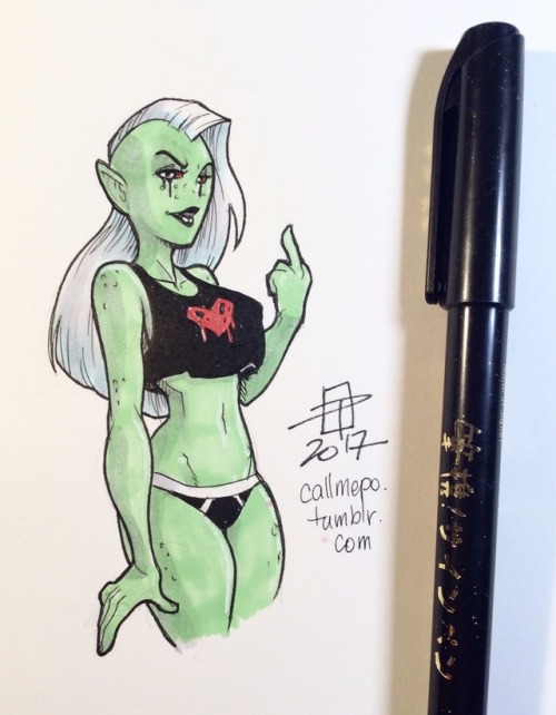 callmepo: Tiny doodle of Lord Dominator. porn pictures