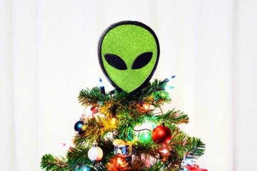 Alien Christmas Tree Topper //PepitosAtelier