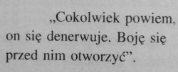 Łzy zmazywały mi uśmiech z twarzy...