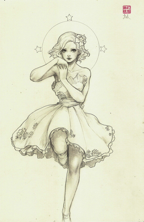 lohrien:  Illustrations by Jasmin Darnell dA l tumblr l shop