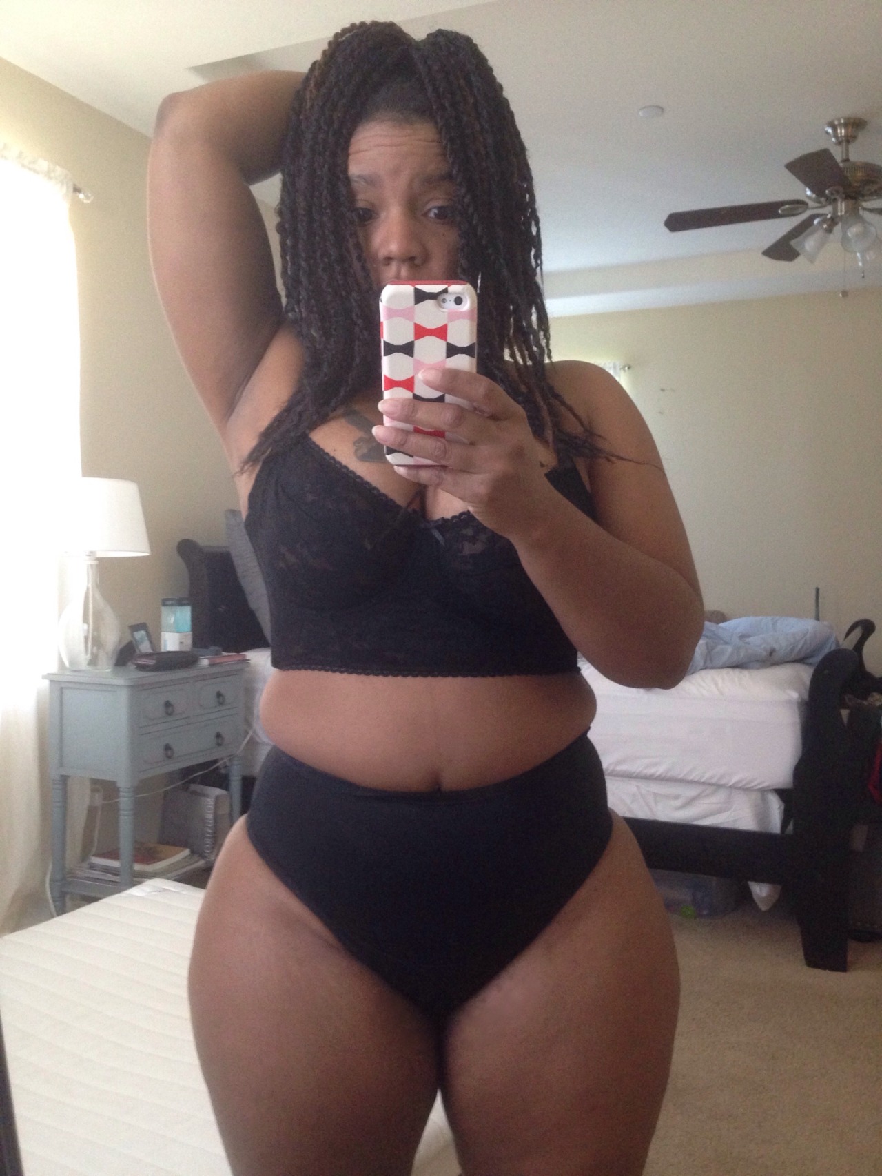 thickerisbetter:  ronniescandyshoppe:  You ever look at yourself and just think wow?