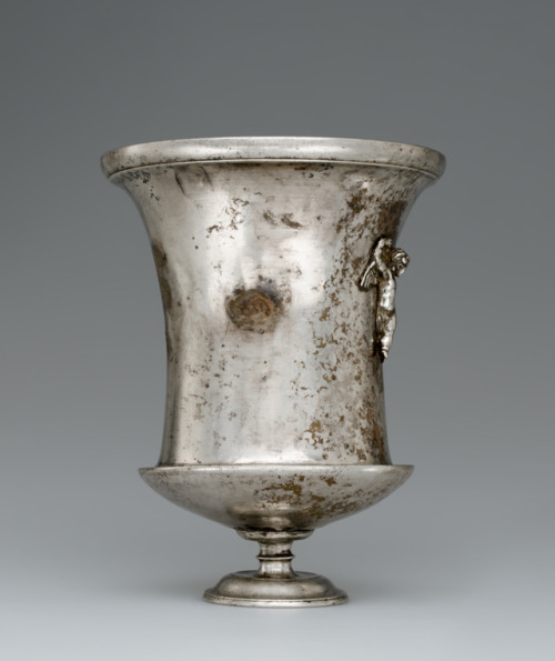 theancientwayoflife:~ Drinking Cup.Culture: RomanPlace of origin: Eastern MediterraneanDate: 50 - 25