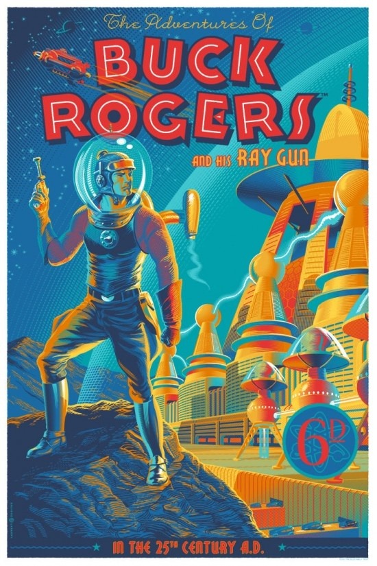 ronbeckdesigns:  Laurent Durieux - Buck Rogers 