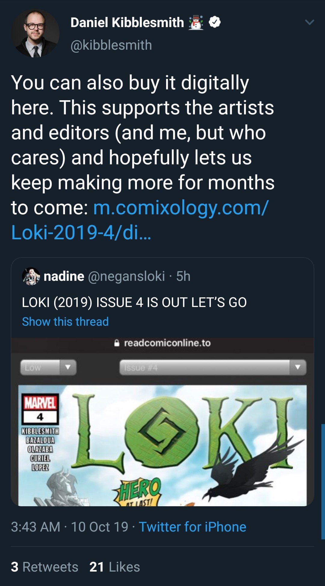 Loki lopez twitter