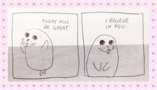 slayboybunny:  seals are underwater sphere puppies and this one wants you to have a jolly ol time this morning  