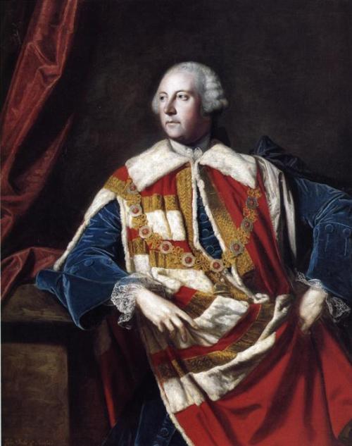 John Russel, 4th Duke of Bedford, 1762, Joshua ReynoldsMedium: oil,canvas