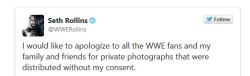 tabloidheat101:  Wwe Star Seth Rollins Nude