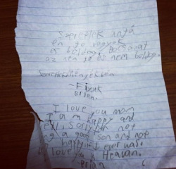  one of the kids that got shot and died wrote this during the lock in. 