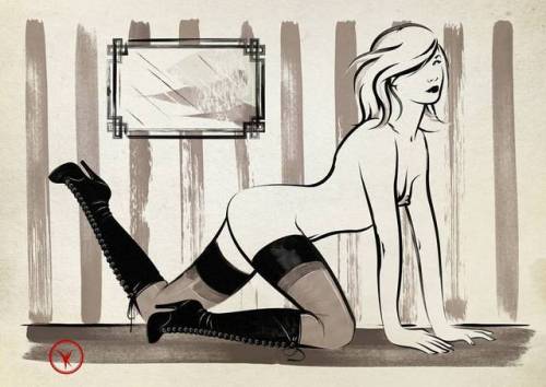 Loving this artwork of me by the extremely talented @bonnenuitsir ❤